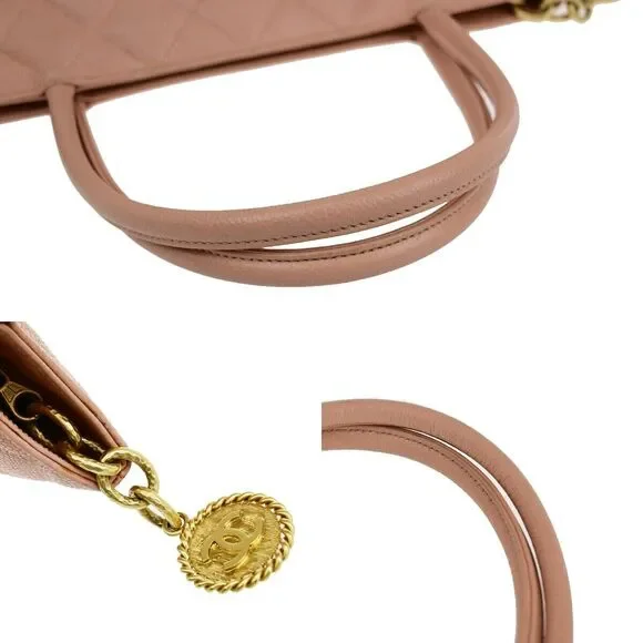 Chanel Cc Logo Medallion Shoulder Tote #127941C16B - Picture 8 of 15